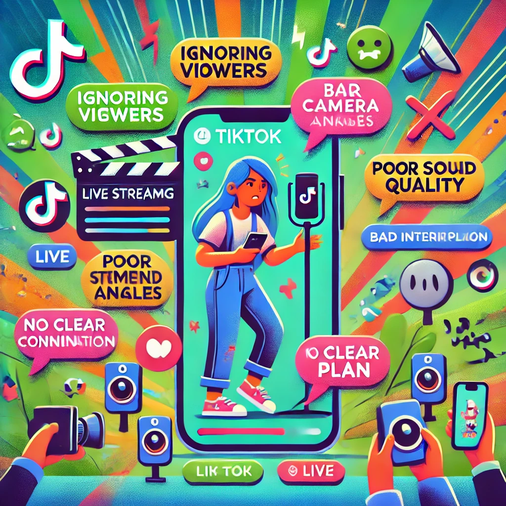 Common Mistakes to Avoid When Going Live on TikTok